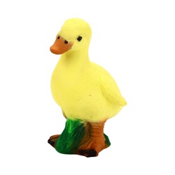 Садовая фигура из полистоуна «Утёнок стоит», 14.5×8×8 см