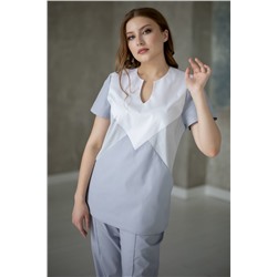 Брюки серые, (на молнии)