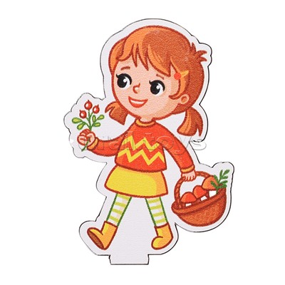 Игровой набор "В лесу" (дерево) крафтовая коробка