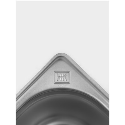 Гастроёмкость GN 1/6 Hanna Knövell, 150 мм, 176×162×150 мм, толщина 0.8 мм, нержавеющая сталь