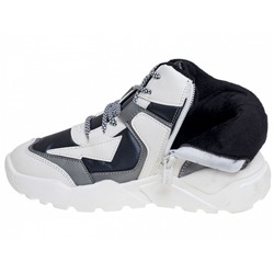 R568666217W бел Ботинки деми для девочек (32-37)/8