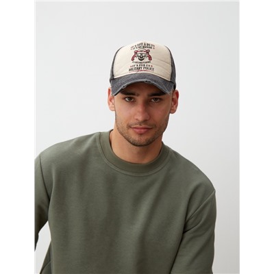 Кепка мужская MINAKU It's not a duty, размер 56-58, чёрная