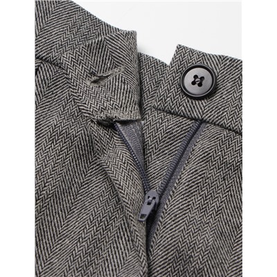 Юбка миди женская MINAKU: Modern classic, тёмно-серая, размер 46