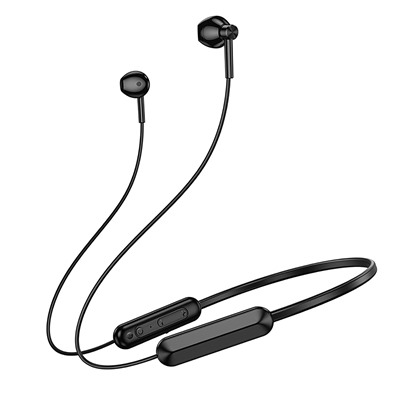 Bluetooth-наушники вкладыши Borofone BE70 Light (obsidian black)