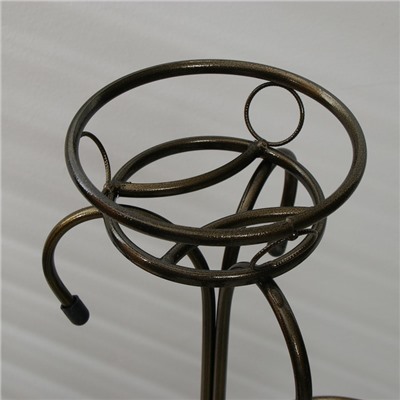 Подставка для цветов, напольная, на 4 горшка, d=13 см, бронзовая, «Маркиз»