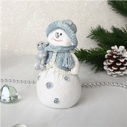 Фигурка Снеговик 10 см / L2132 /уп 120/Новый год