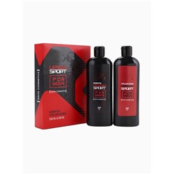 Подарочный набор мужской URBAN SPORT: гель для душа 250 мл + шампунь 250 мл