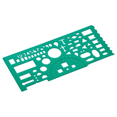 Линейка офицерская  20 см ТТ02 гибкая Стамм