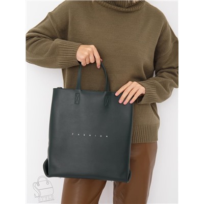 Сумка женская кожаная 1001L green Plina&Eiterou
