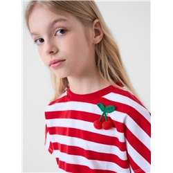 Джемпер трикотажный для девочек (футболка)