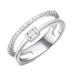 Кольцо, куб.циркон., FYN-18348