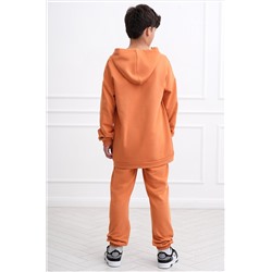 Костюм для девочки оверсайз из футера трехнитки Happyfox