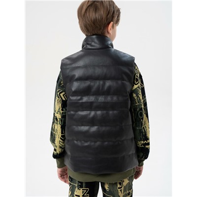 Жилет кожаный для мальчиков