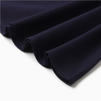 Юбка для девочки школьная, цвет тёмно-синий, рост 140 см