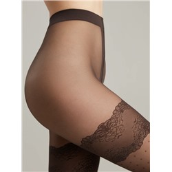 Колготки женские CONTE SEDUCTION Колготки в точку с имитацией чулок