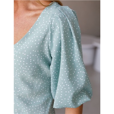 Платье женское голубой