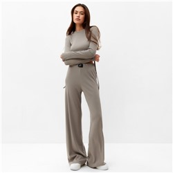Костюм женский (брюки, джемпер) MIST, размер 42, серый