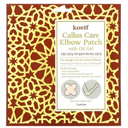 Koelf, Callus Care Elbow Patch with Oil Gel, 3 Pouches
