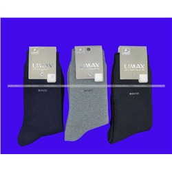 6 ПАР - LIMAX носки мужские внутри махра