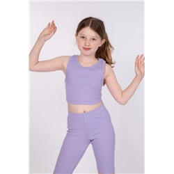 Топ для девочки 21242 (Лавандовый)