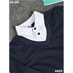 Джемпер 4433 синий