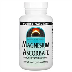 Source Naturals, аскорбат магния, 226,8 г (8 унций)