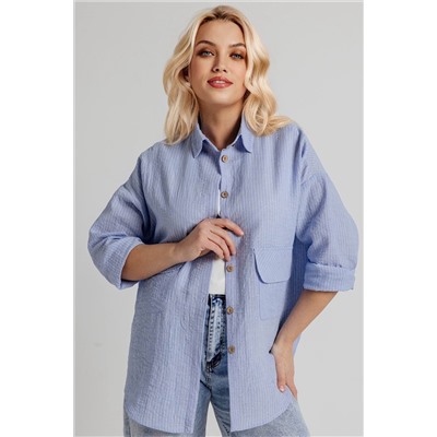 Блузка женская  4515/02/Голубой
