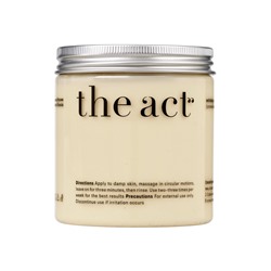 Скраб-бальзам для тела соляной The Act кокос, 300 мл