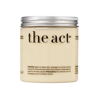 Скраб-бальзам для тела соляной The Act кокос, 300 мл