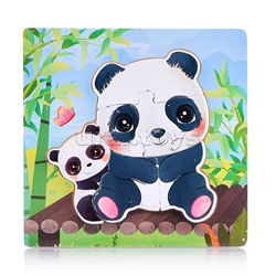 Пазл-вкладыш "Мама и малыш"