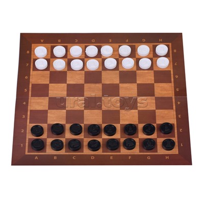 Игра настольная 3 в 1: шашки, шахматы, нарды