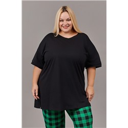 Пижама с брюками с брюками Больших размеров (П-111б-однотонная) НАТАЛИ, 1224945