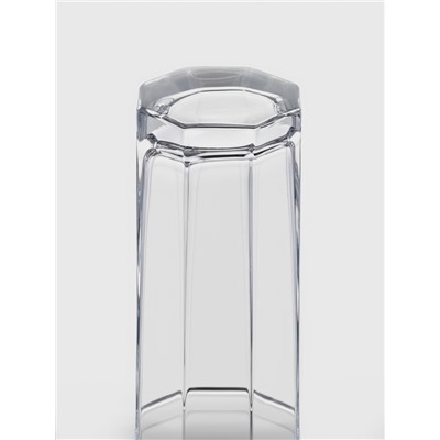 Стаканы Paşabahçe Kosem, 380 мл, набор 6 шт., стекло, прозрачные