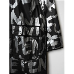 Плащ из полимерного материала для женщин (дождевик)