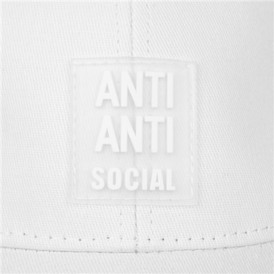 Кепка женская Anti Anti Social, белая