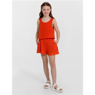 КОМПЛЕКТ ДЛЯ ДЕВОЧЕК (ТОП, ШОРТЫ) 197734