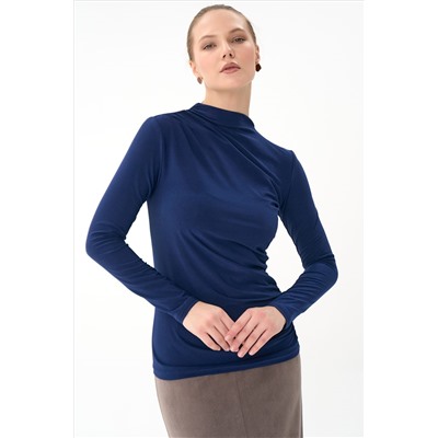 Лонгслив Нора (черника)