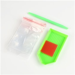 Алмазная мозаика с частичным заполнением на холсте «Незнакомец», 30×40 см