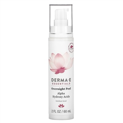Derma E, Ночной пилинг, скраб для лица, 60 мл
