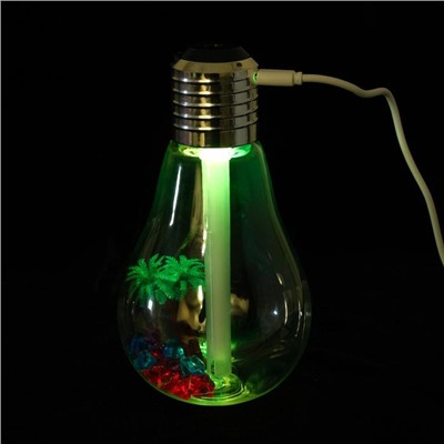 Увлажнитель воздуха Luazon LHU-06, ультразвуковой, 400 мл, 2 Вт, USB, портативный, микс