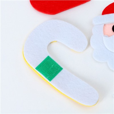 Набор для творчества «Ёлочка с золотой звездой» украшения на липучках