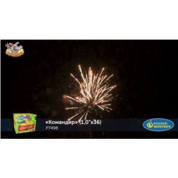 Фейерверк Р7498 Командир (1" х 36)