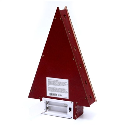 Декор с подсветкой «С новым годом», 14×4×22.5 см