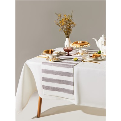 Дорожка SL HOME Strictly, 40×142±3 см, лён 100%, 260 г/м²