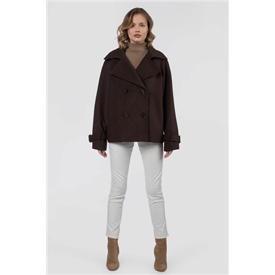 01-12210 Пальто женское демисезонное (пояс)