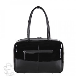 Сумка женская кожаная 2329Y black Polina&Eiterou  в Новосибирске