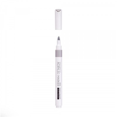 Маркер акриловый 1-3 мм "SKETCH ART" СЕРЕБРЯНЫЙ 22-0131 Bruno Visconti