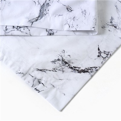 Комплект наволочек «Этель» Marble, 50×70+3 см, 2 шт., перкаль, хлопок 100%