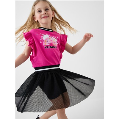 Юбка-легинсы трикотажные для девочек