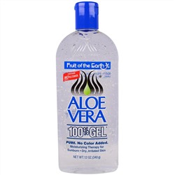 Fruit of the Earth, Алоэ вера, 100 % гель, 340 г (12 унций)